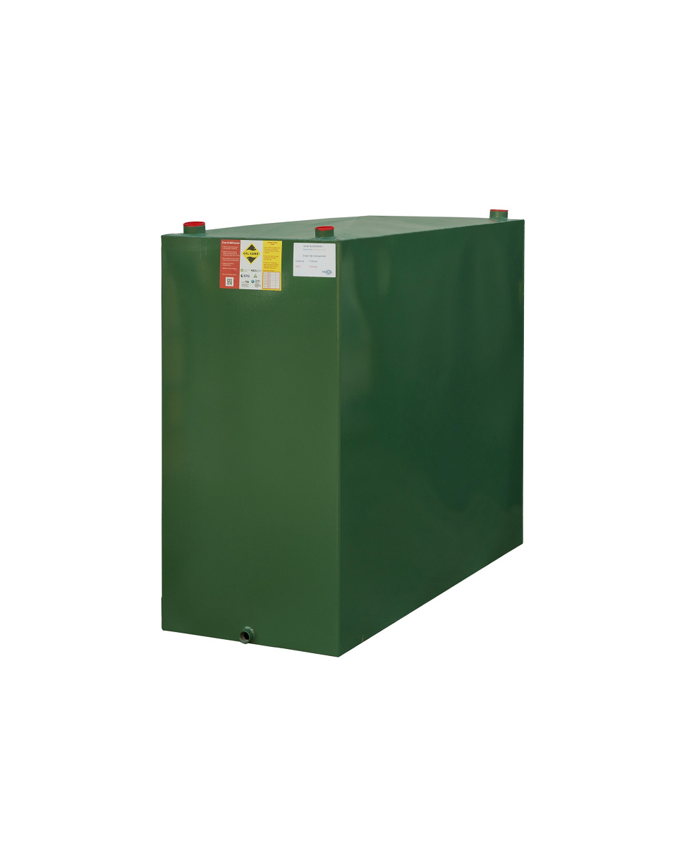 1100 Litre Steel Single Skin Oil Tank